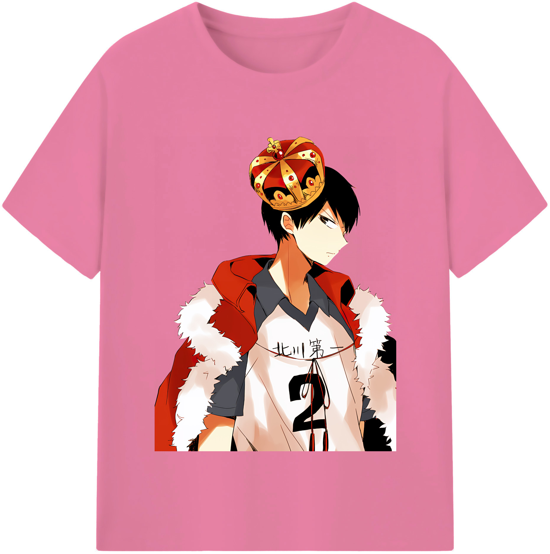 （画像用） ハイキュー!! Haikyu!! 綿100％半袖Tシャツ（フロントプリント）
